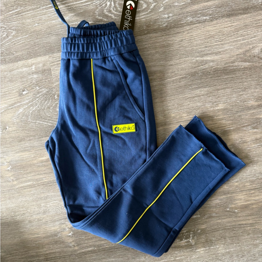 Ethika Kids Blue and Yellow Joggers